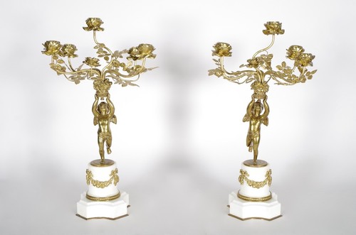 Coppia candelabri luigi xvi - di,