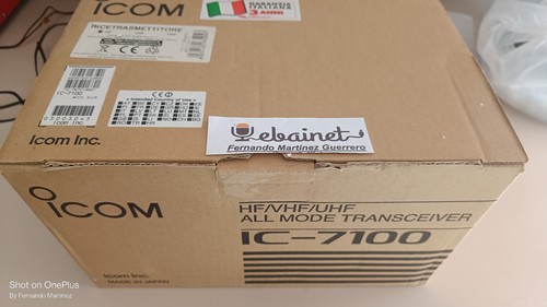 Icom 7100 impecable - en, su