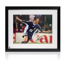 Foto dell'Argentina firmata da