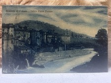 Cartolina Montorio Al Vomano Veduta Fiume (Teramo) F.P. Viaggiata1913