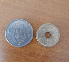 Lotto monete spagnole:  25