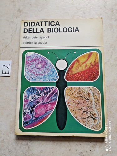 Libro didattica della biologia - libro,