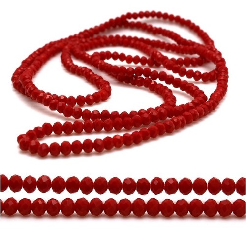 Collana cristalli filo - di,