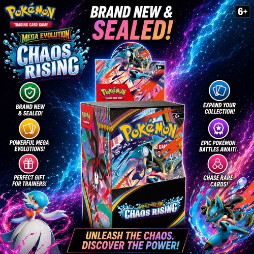 Pokemon tcg chaos rising half - tcg,