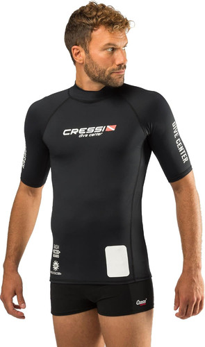 Cressi rash guard uomo - rash, nero