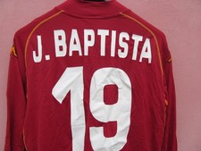 MAGLIA SHIRT CAMISETA CALCIO ROMA J.  BAPTISTA 19 TG L