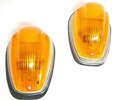 FANALI FIAT 682, 615, CAMPAGNOLA, TARTARUGA COPPIA LEART ANTERIORI ARANCIO 