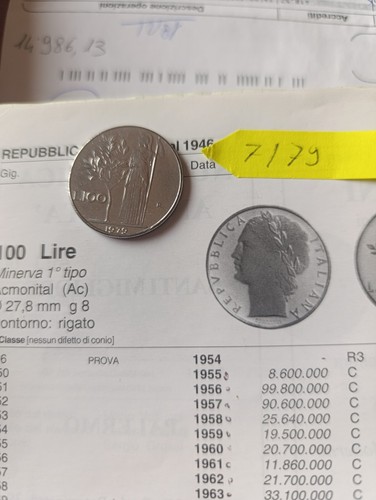 Moneta 100 lire del 1979 - moneta,