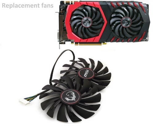 Cooler fan for msi - rx470, 480
