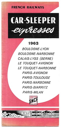 Vintage sncf french railways - sncf,
