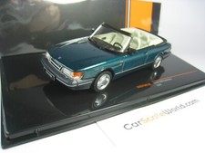 SAAB 900 TURBO 16 CABRIOLET 1991 1/43 IXO (GREEN)