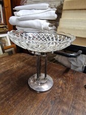 Alzata Centrotavola in vetro e