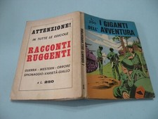 I GIGANTI DELL'AVVENTURA N° 1