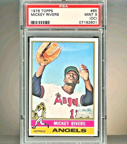 1976 topps mickey rivers 85 - mickey,