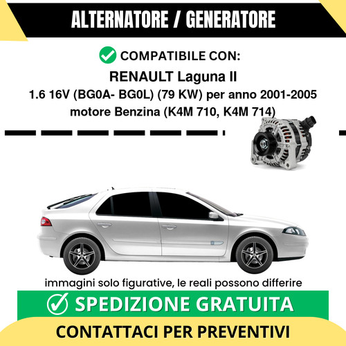 Alternatore renault laguna - alternatore, ii