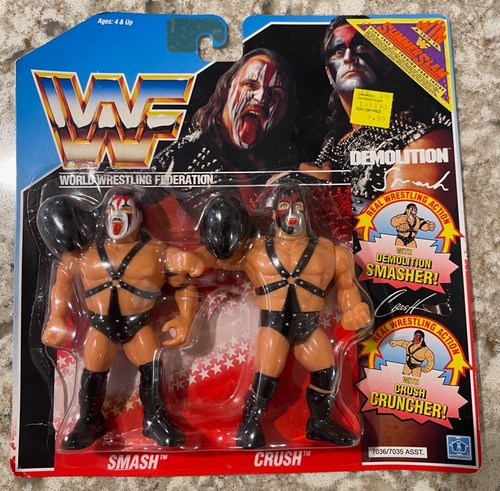 Wwf wwe hasbro demolition - wwe,