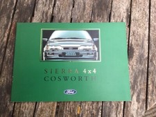  Ford Sierra 4x4 Cosworth. In Italiano brochures Prospekt 