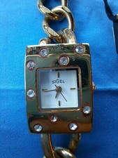 OROLOGIO VINTAGE DONNA SIGEL NUOVO FONDO MAGAZZINO NO BOX S1214B