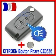 Key flip shell for Peugeot