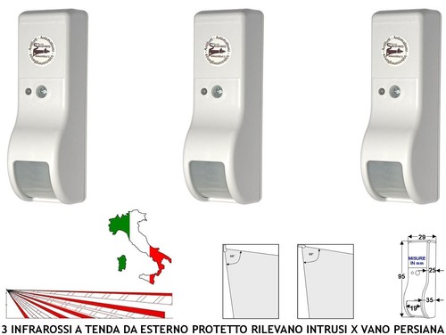 Sensore infrarosso tenda - sensore,