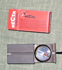 Bussola Bienne Switzerland corpo in metallo pressofuso vintage INUSATA Kompass