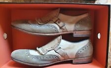 BARRACUDA Scarpe Uomo Mocassino beige con frangia !Occasione! Spedizione Veloce