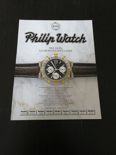 1988 philip watch sea lion - 1988,