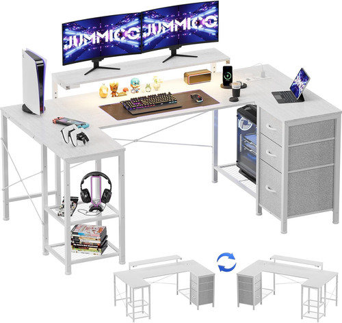 Scrivania gaming angolare - scrivania, da
