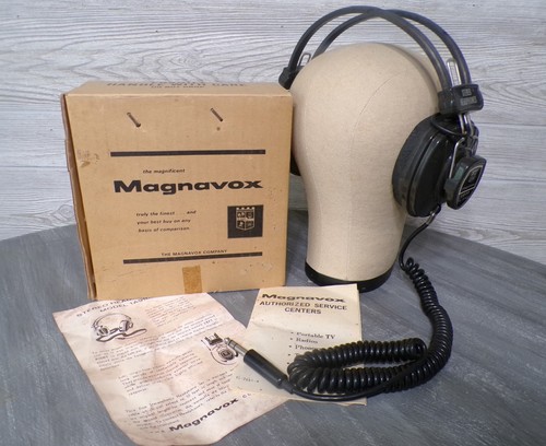 Cuffie stereo vintage - , magnavox