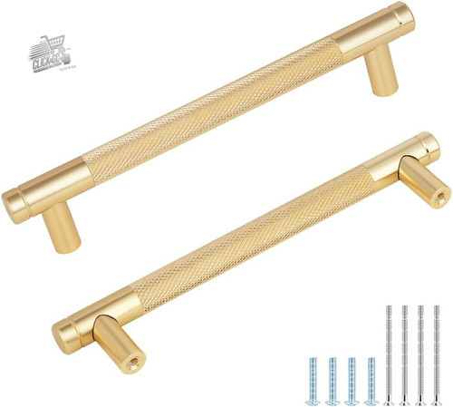 Maniglie armadio 128mm oro - 2,
