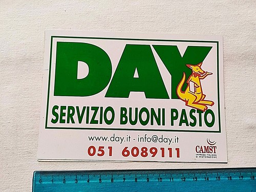 Adesivo day servizio buoni - servizio,