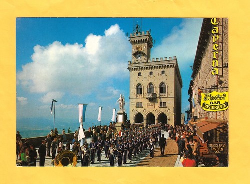 Cartolina san marino cambio - san,