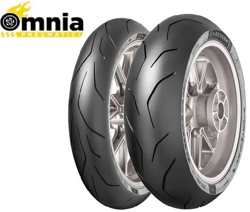 Coppia gomme moto dunlop - gomme,