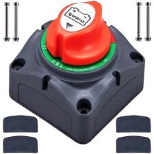 Stacca Batteria  12-24-48 300A Interruttore Rotativo Camper Barca Trattore Auto