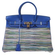 Borsa mano hermes blue - a,
