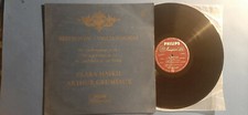 BEETHOVEN VIOLIN SONATAS N°1,4,5 GRUMIAUX HASKIL PIANO PHILIPS 1ED LP NL/ITA 