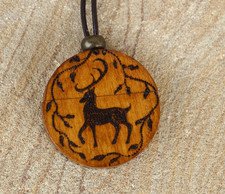 Collana USB simbolo cervo -