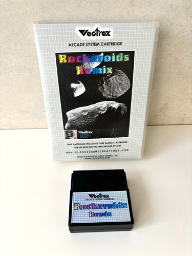 Vectrex gioco rockaroids remix - gioco,