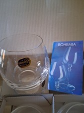 6 bicchieri cristallo di