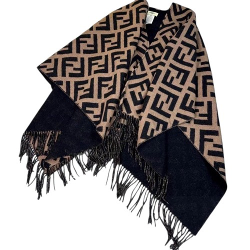 Poncho donna fendi reversibile - fendi,