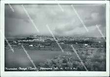 af677 cartolina minervino murge panorama provincia di bari