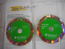 Microsoft Windows 7 Home Premium DVD completo 32 bit e 64 bit MS WIN 