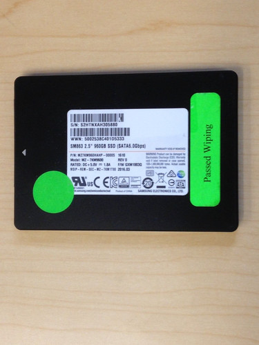 Samsung 960 ssd pm863 - 960, gb