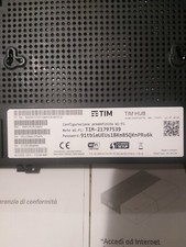 Modem TIM HUB  Nero+ Smart Modem Tim+cordeless Facile start duo sempre di Tim