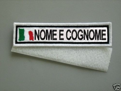 Patch personalizzata tuta - personalizzata,
