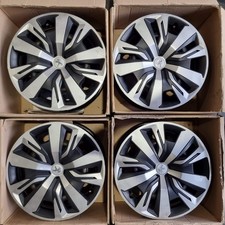 4 cerchi ferro peugeot 208 2008 r16 ft003986