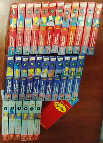Completa vhs simpson - completa,