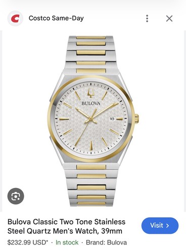 Orologio uomo bulova classic - orologio,
