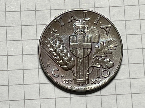 Regno italia iii 10 - regno, v.e.