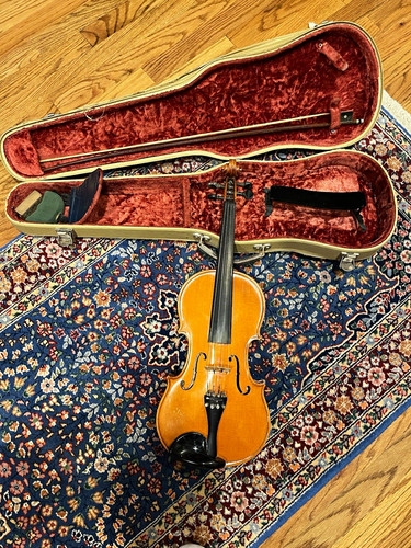Acoustic violin brown - acoustic,